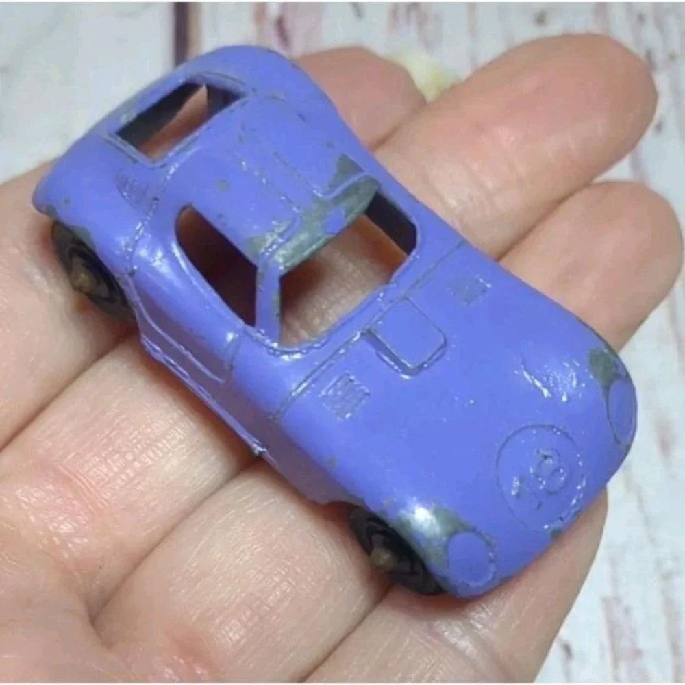 Vintage 1960s Tootsie Toy Cheetah‎ Die Cast Race Car  Purple USA